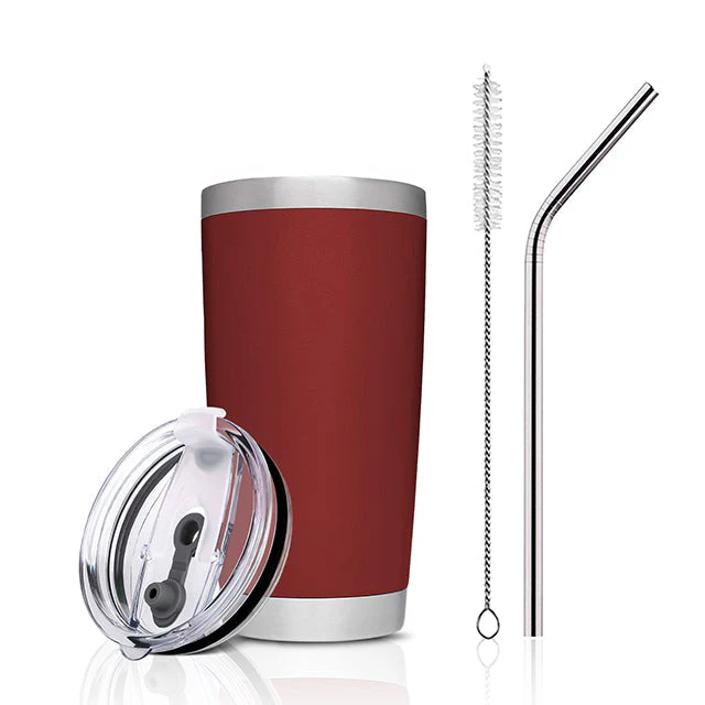 Brick Red Stainless Steel Tumbler kit (20oz) - Image 3