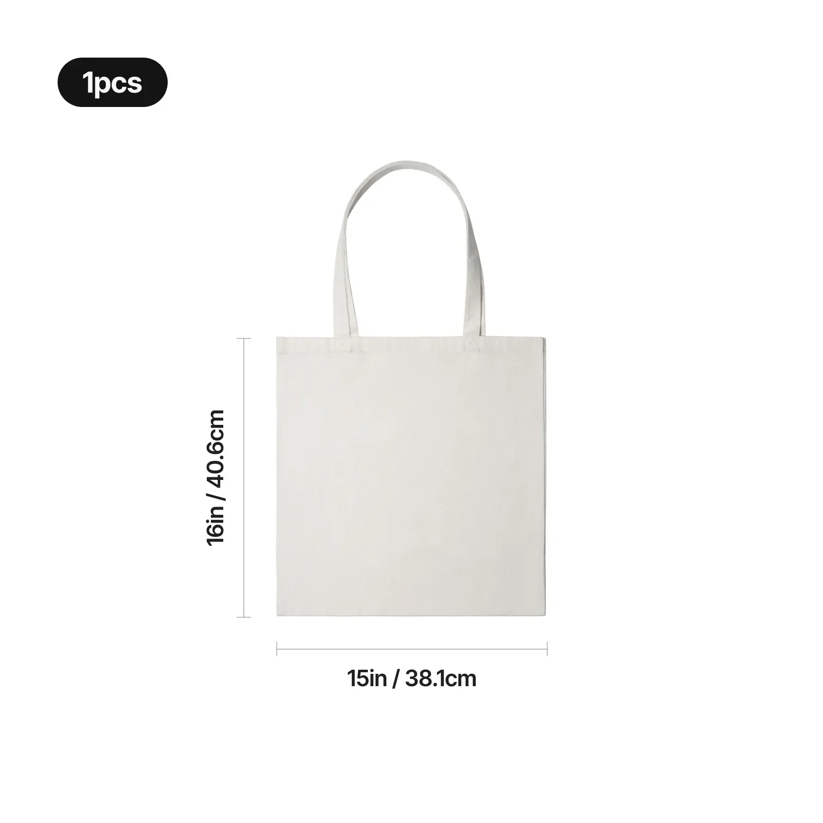 Canvas Tote Bag (1pcs) - Image 3