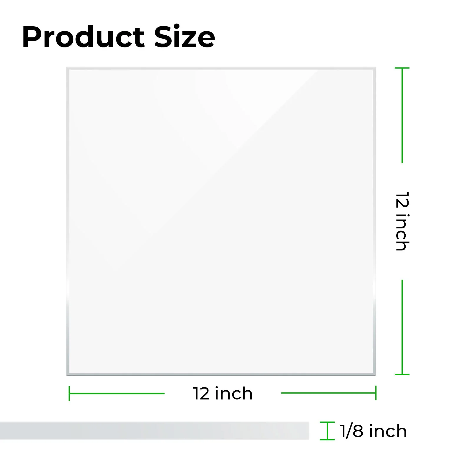 Clear Glossy Acrylic Plexiglass Sheet - Image 5