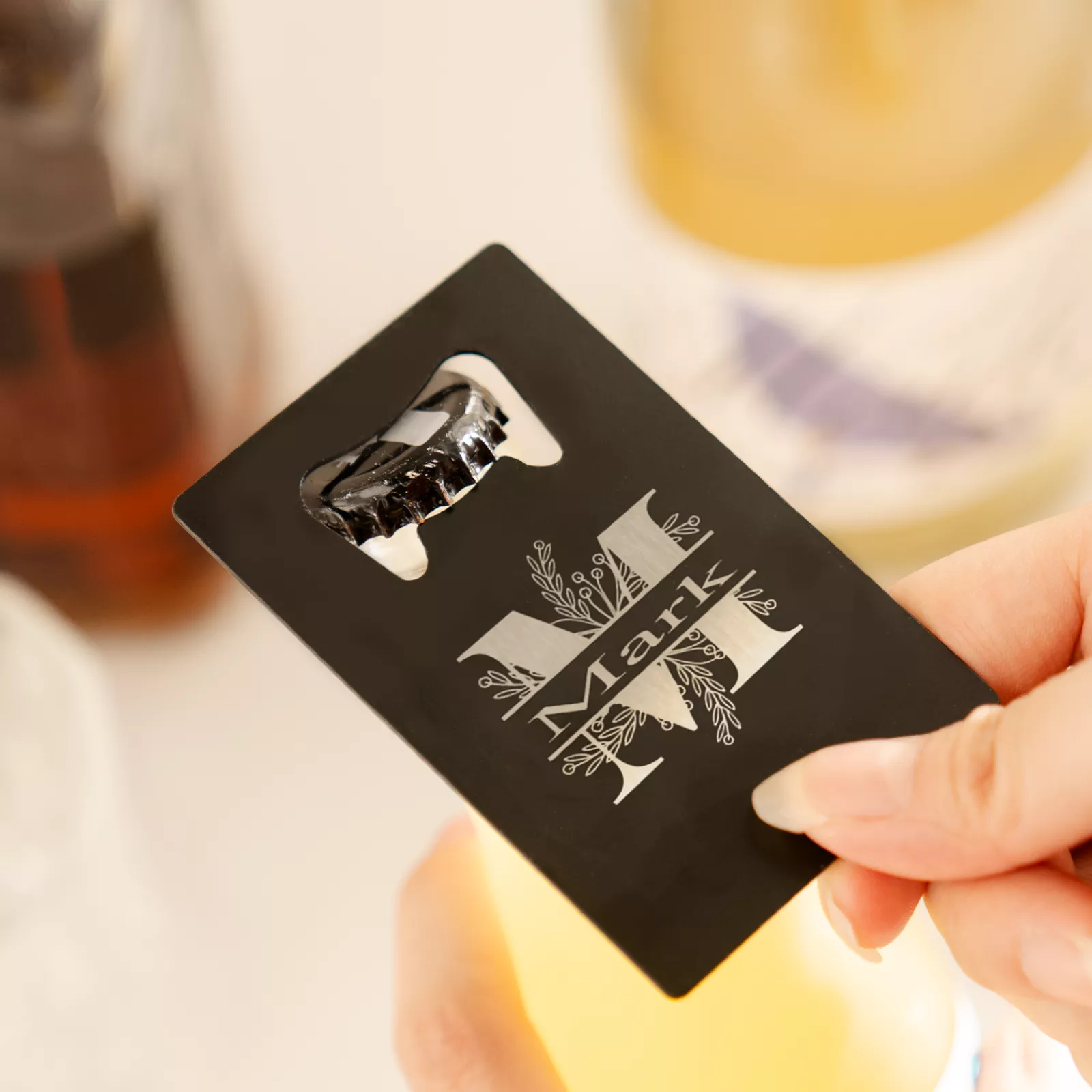 Black Credit Card Bottle Opener (10pcs) - Image 2