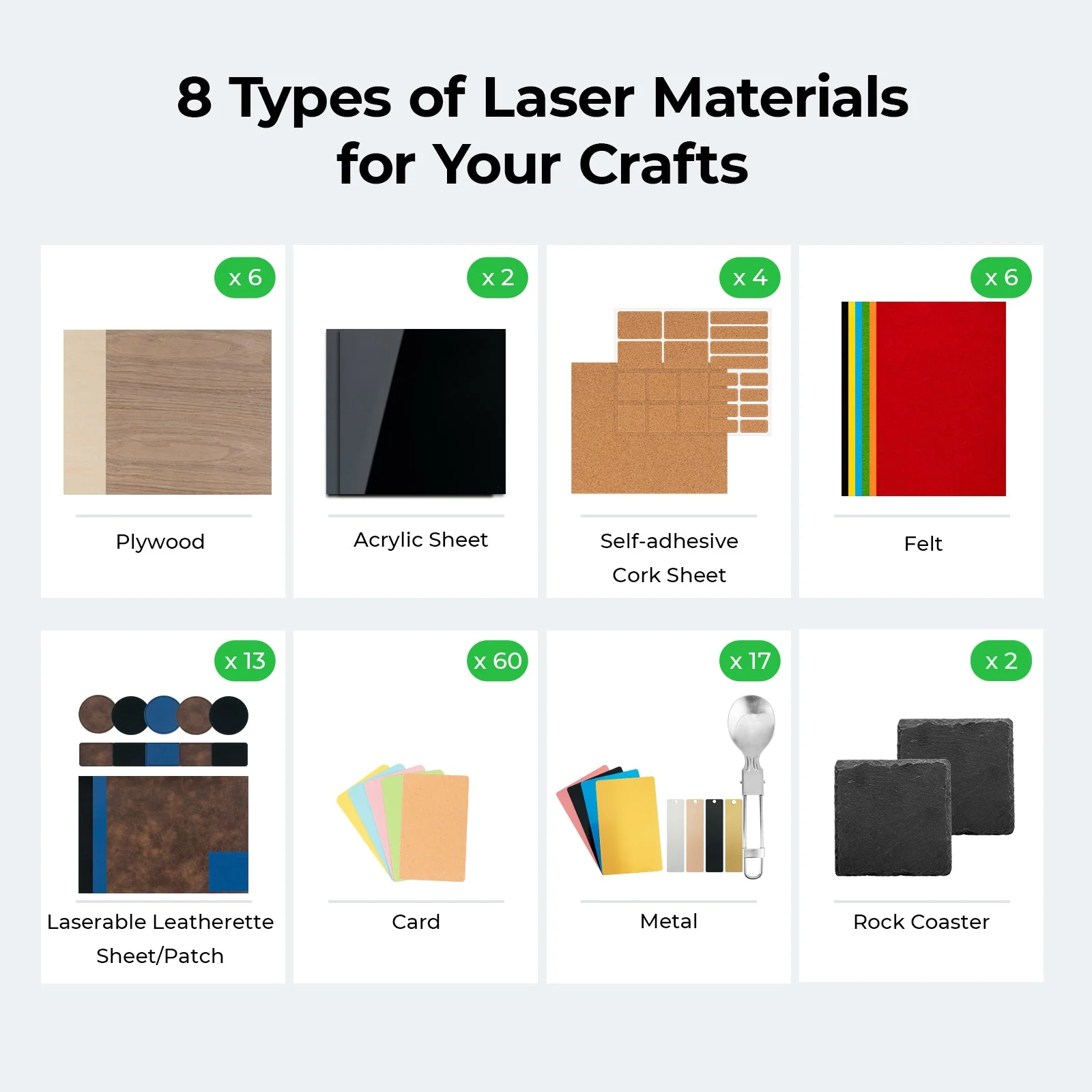 Laser Material Explore Kit (111pcs) - Image 3