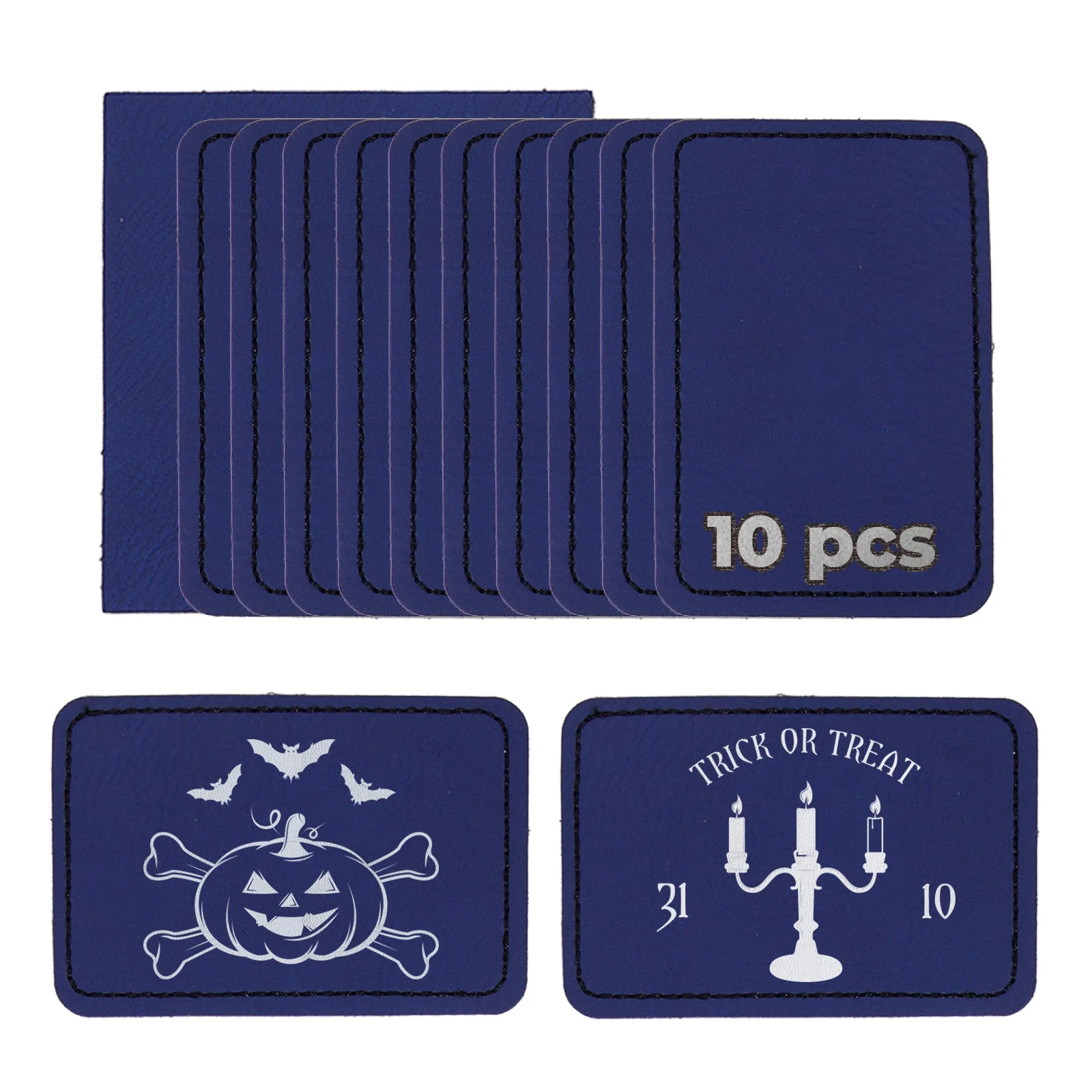 Laserable Leatherette Rectangular Patch (10pcs) - Image 15