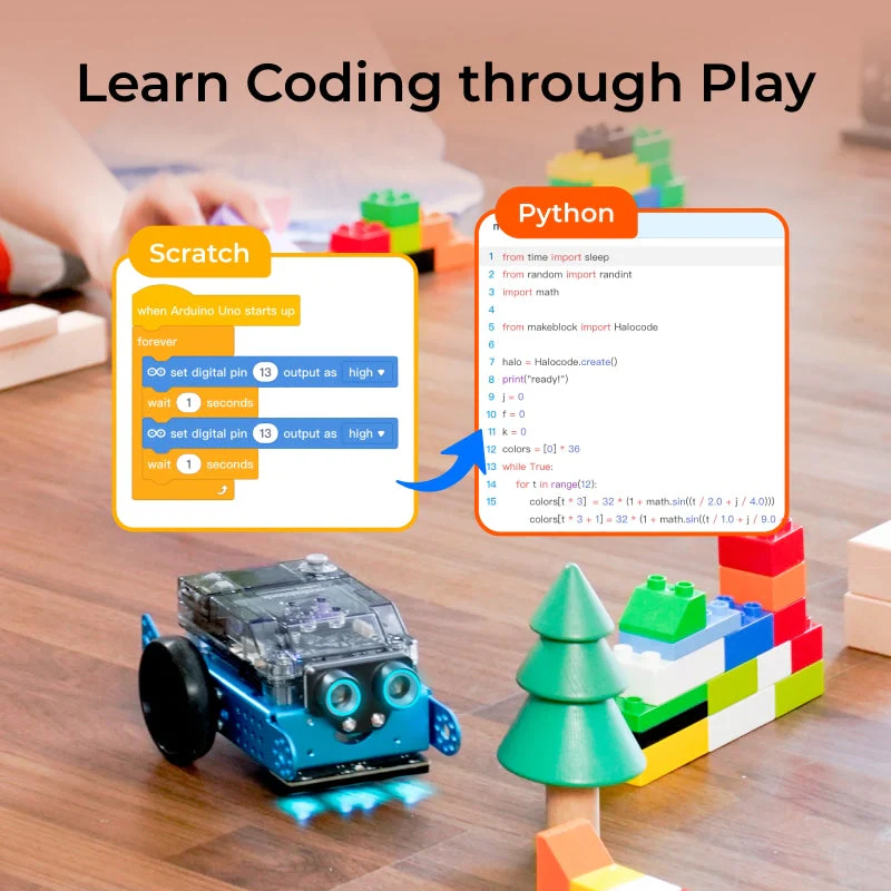 mBot2: STEAM Education Coding Robot Kit for AI Learning - Image 5
