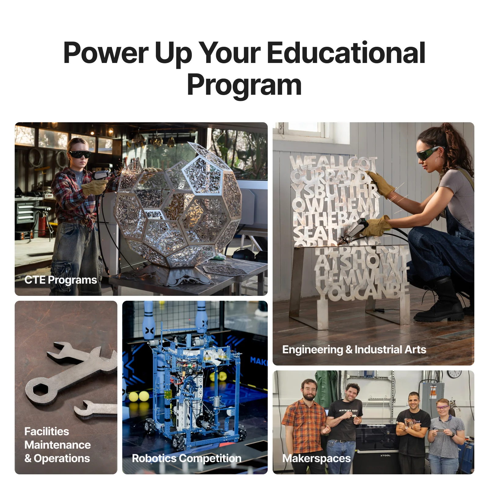 xTool MetalFab Laser Welder and CNC Cutter for Education - Image 10