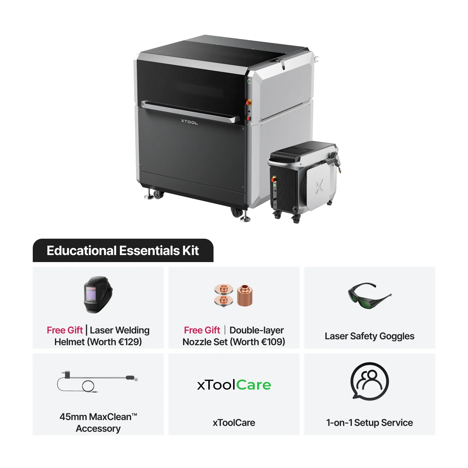 xTool MetalFab Laser Welder and CNC Cutter for Education - Image 15