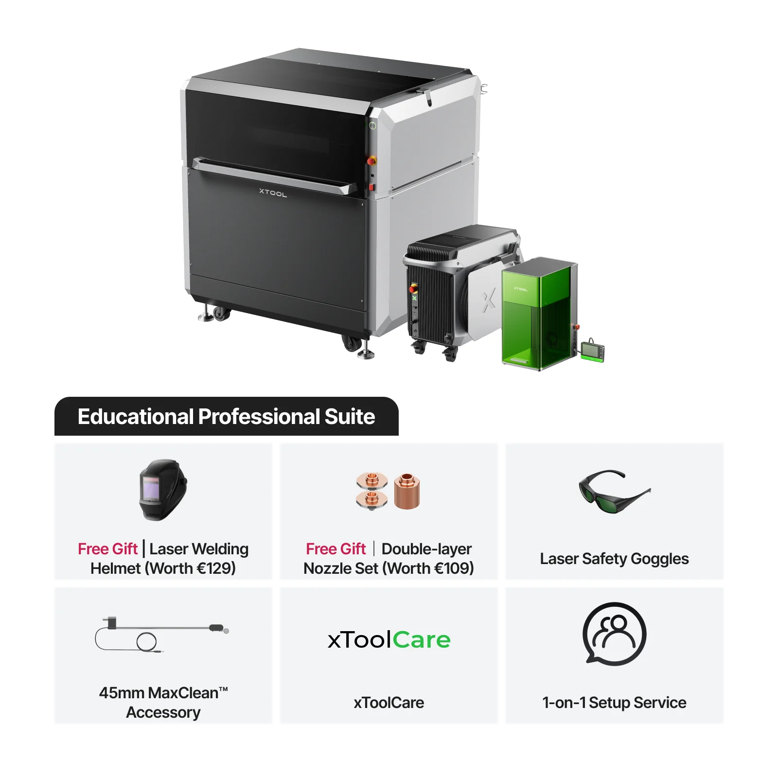 xTool MetalFab Laser Welder and CNC Cutter for Education - Image 16