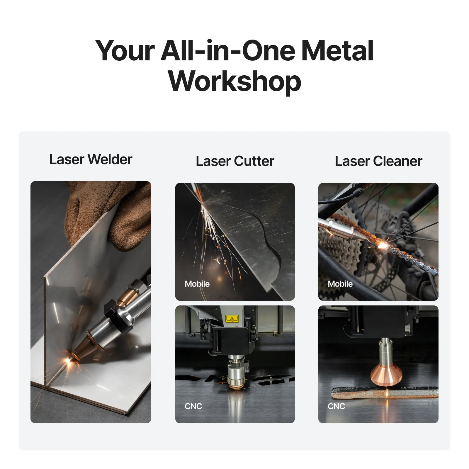 xTool MetalFab Laser Welder and CNC Cutter for Education - Image 2