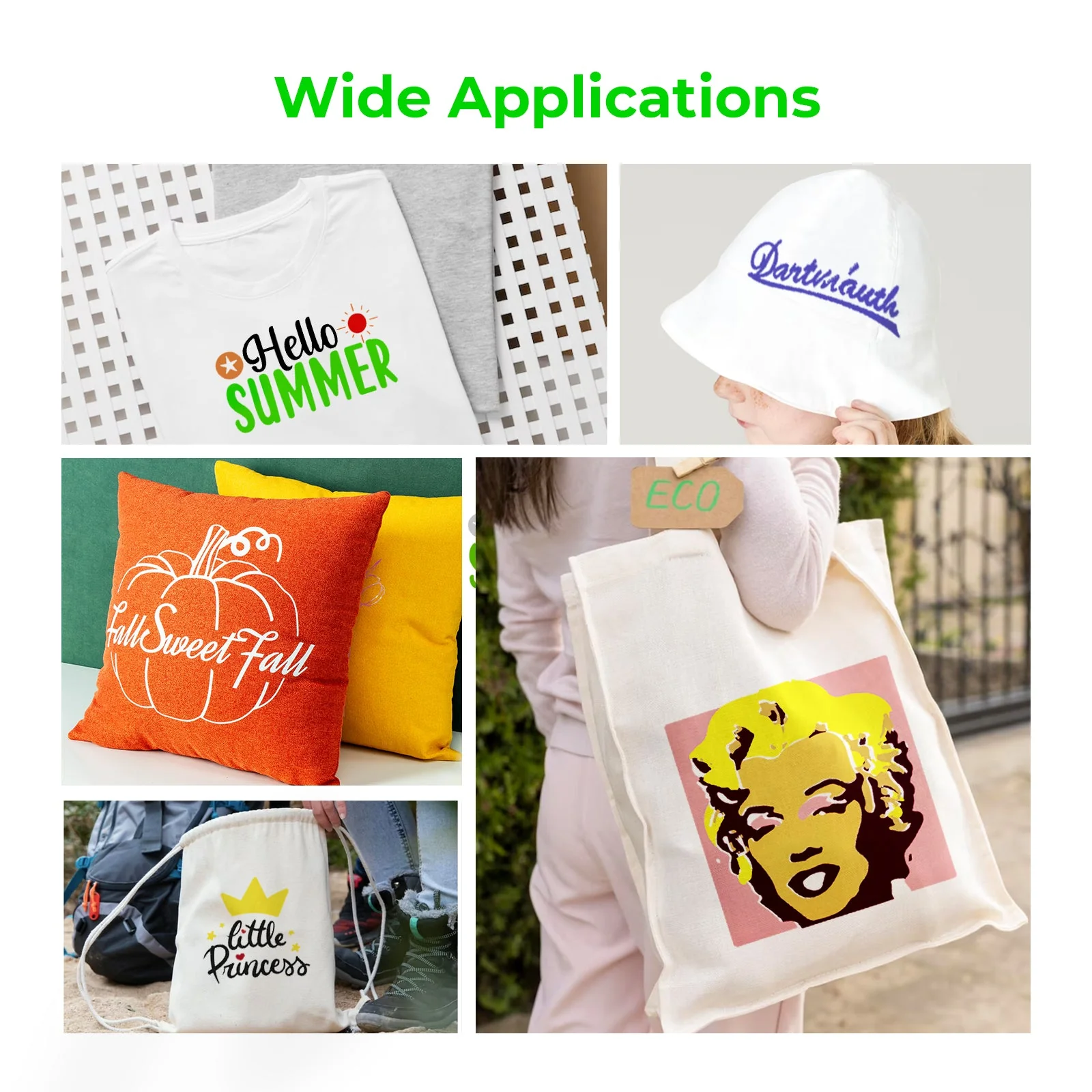 PU Heat Transfer Vinyl (30pcs) - Image 2