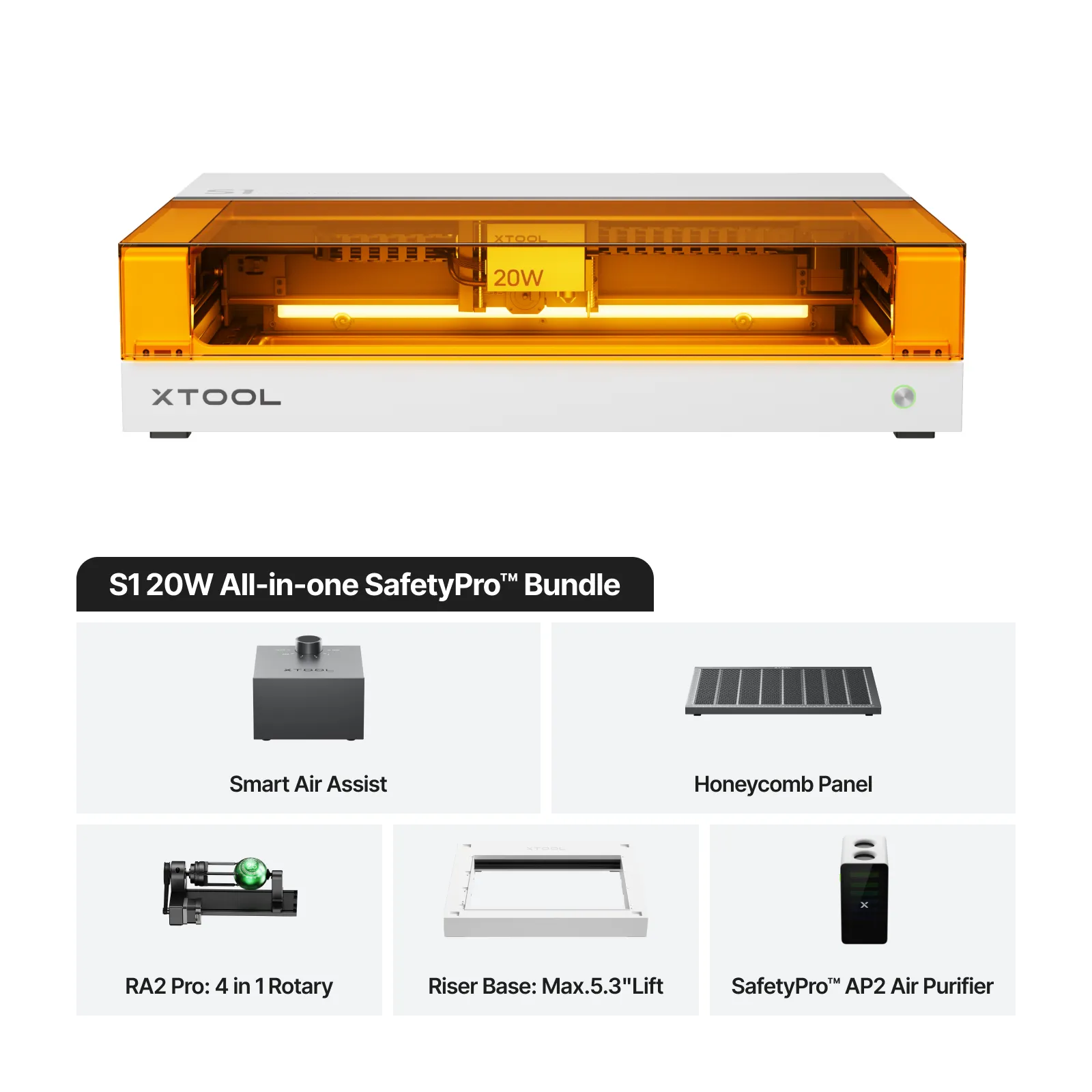 [Refurbished] xTool S1 Enclosed Diode Laser Cutter - Image 22