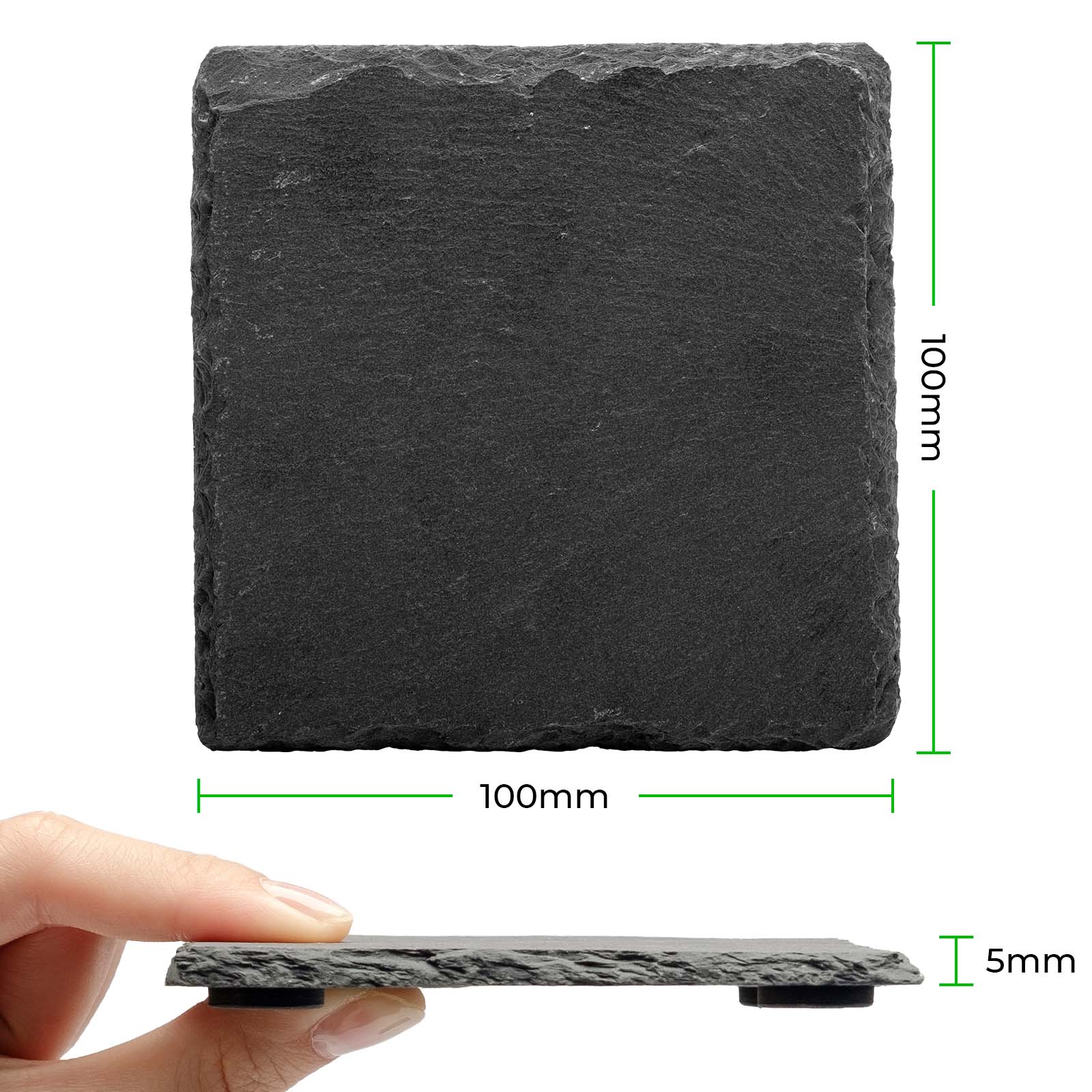 Square Rock Coaster (4pcs) - Image 3