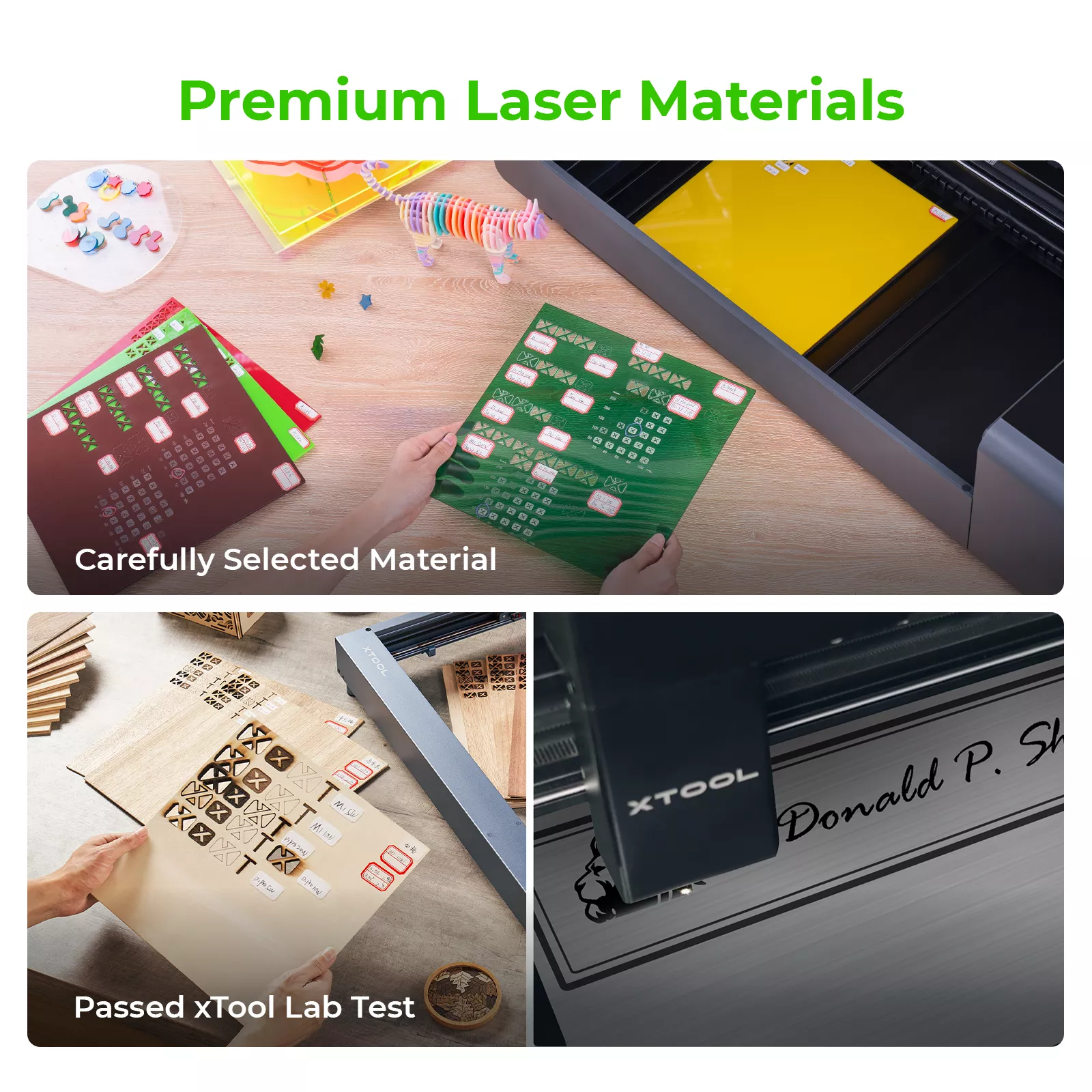 xTool S1 Laser Material Kit (34pcs) - Image 6