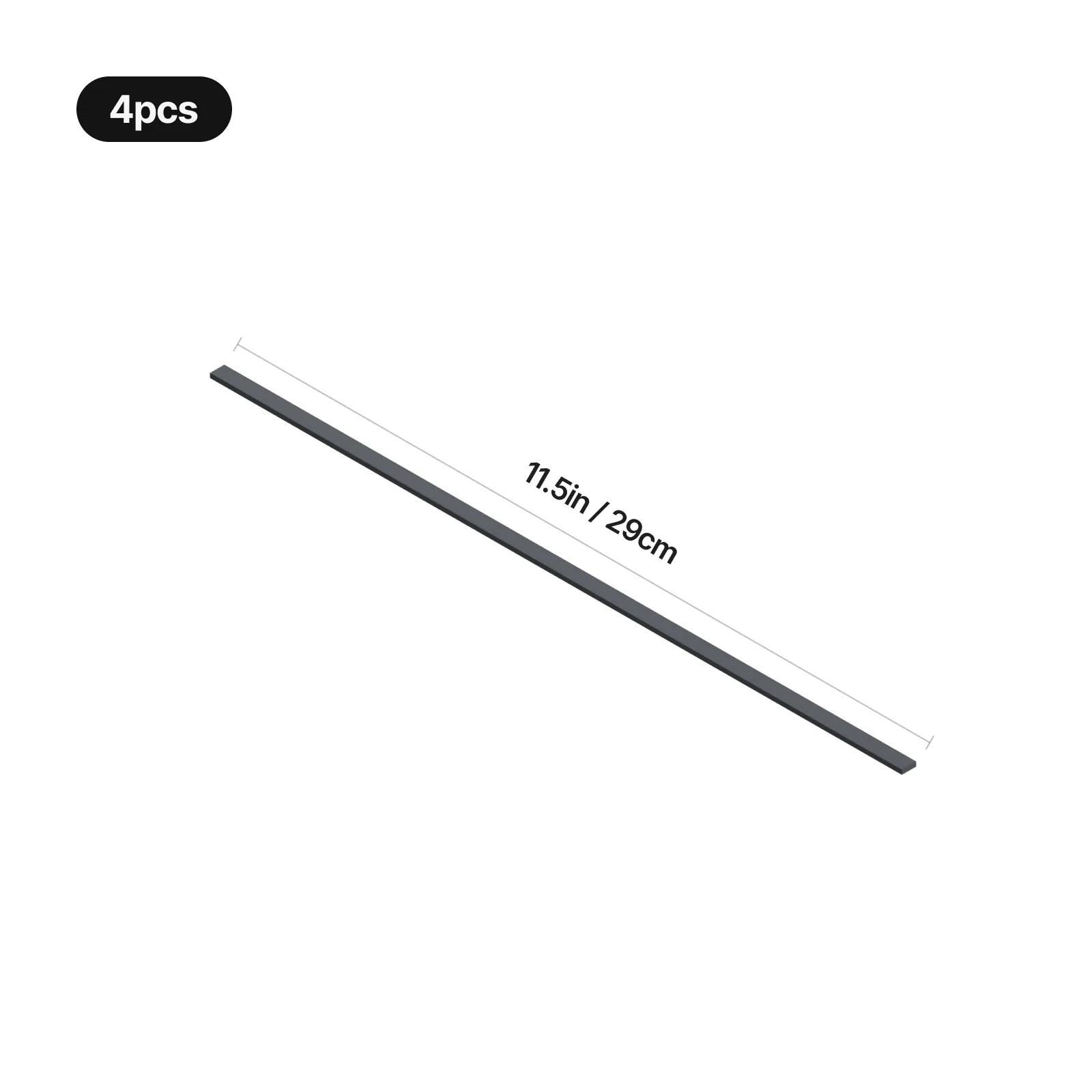 Silicone Strip for Polyester Fast-Engrave Screen (4pcs) - Image 2