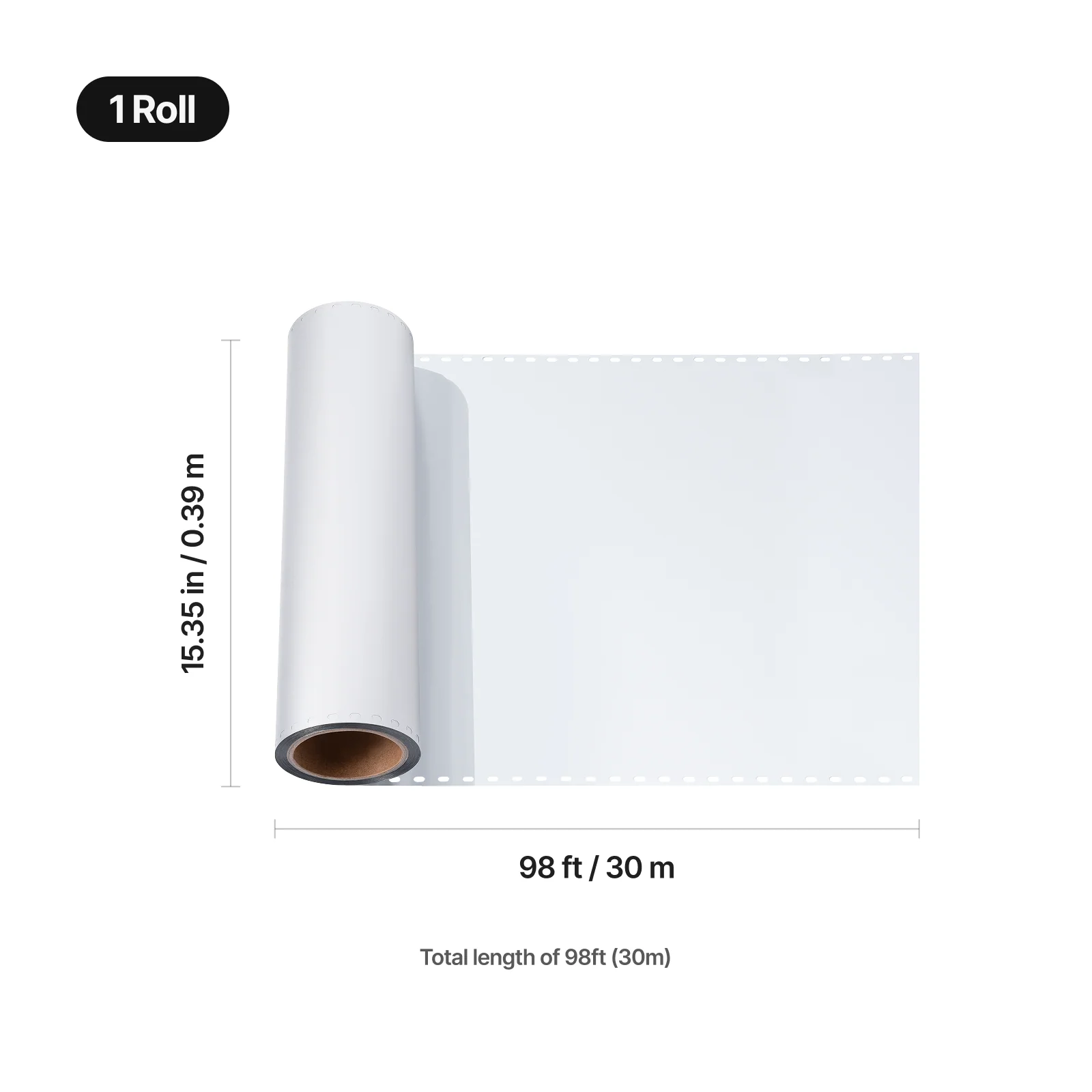 Silver Foil Apparel Printer Film Roll (30m) - Image 3
