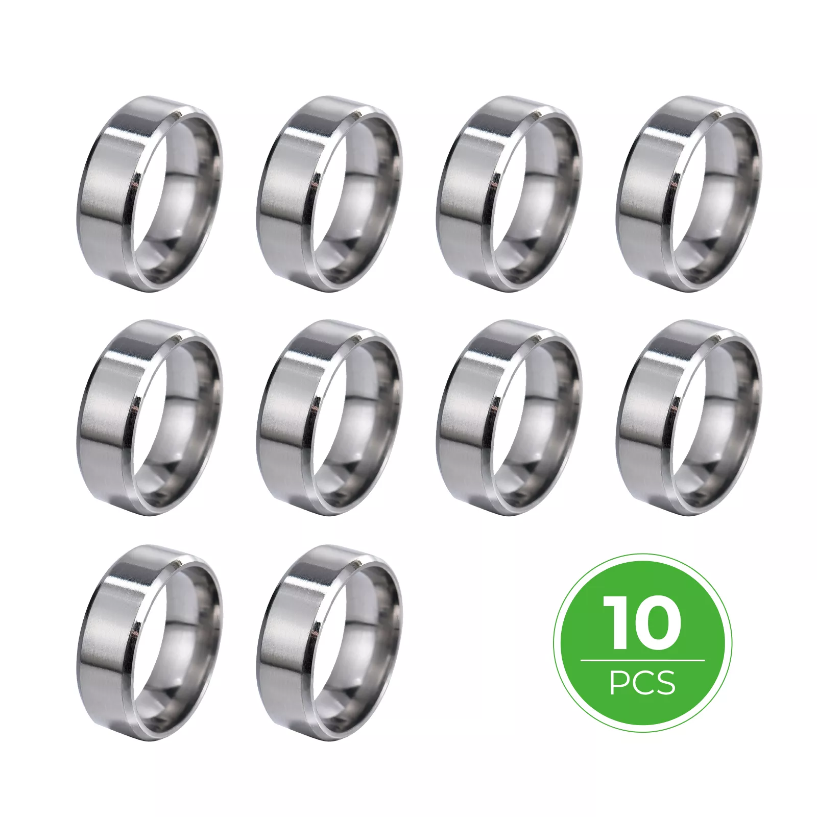 Stainless Steel Ring (10pcs) - Image 4