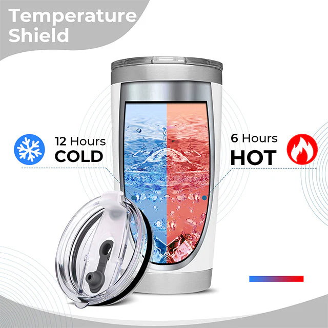 20oz Stainless Steel Coffee Tumbler for Laser Engraving - Image 5