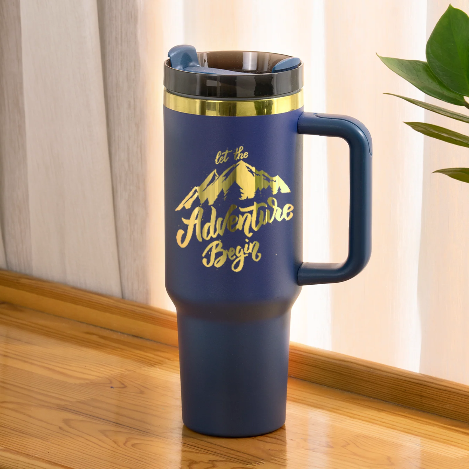 Stainless Steel Tumbler with Handle (40oz) - Image 23