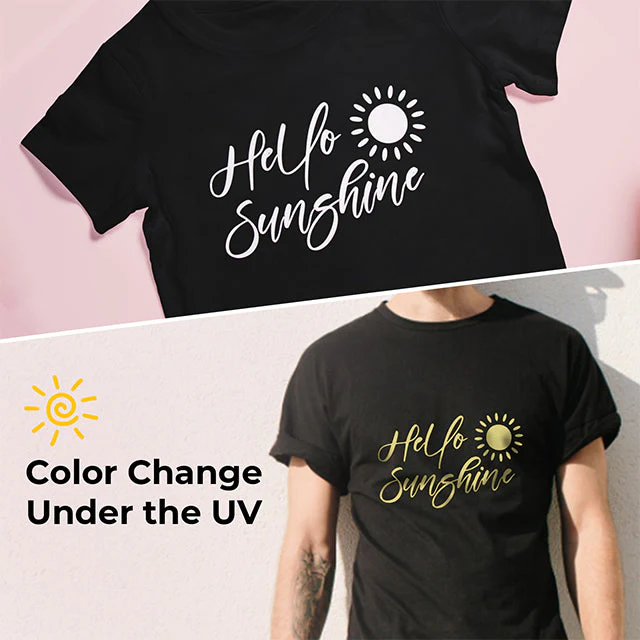 Sun Color Changing Heat Transfer Vinyl (20pcs) - Image 3