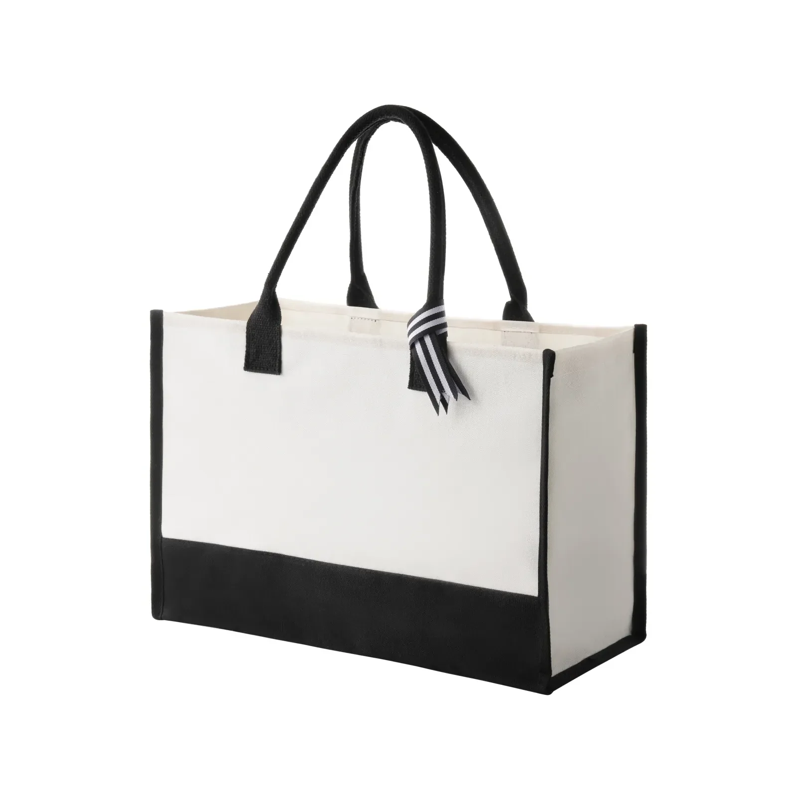 Two-Tone Tote Bag (1pcs)