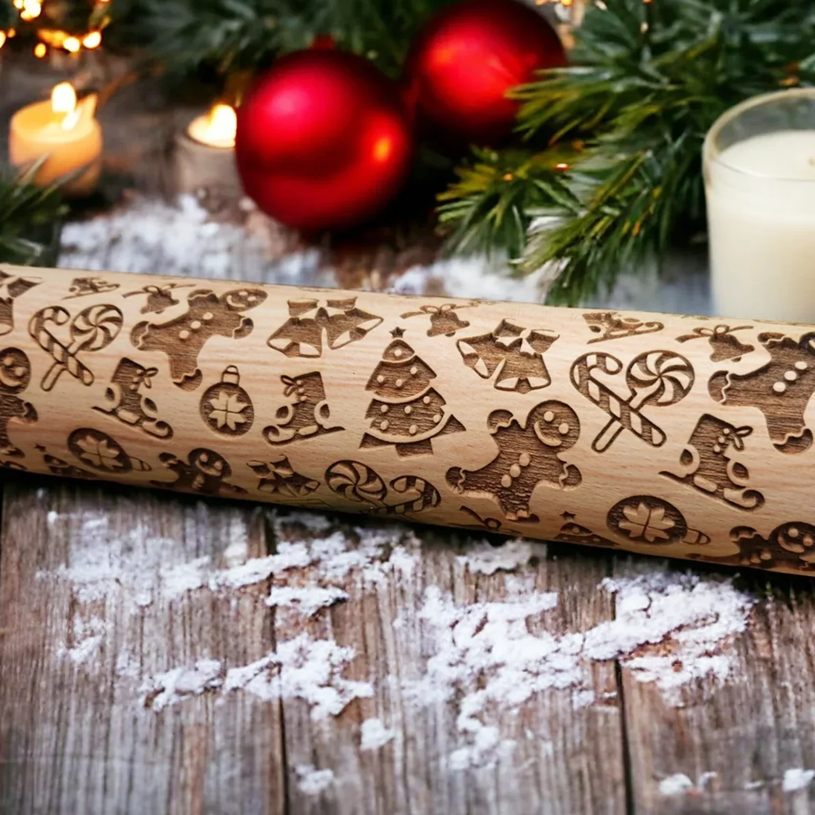 Wooden Rolling Pin (1pcs) - Image 2