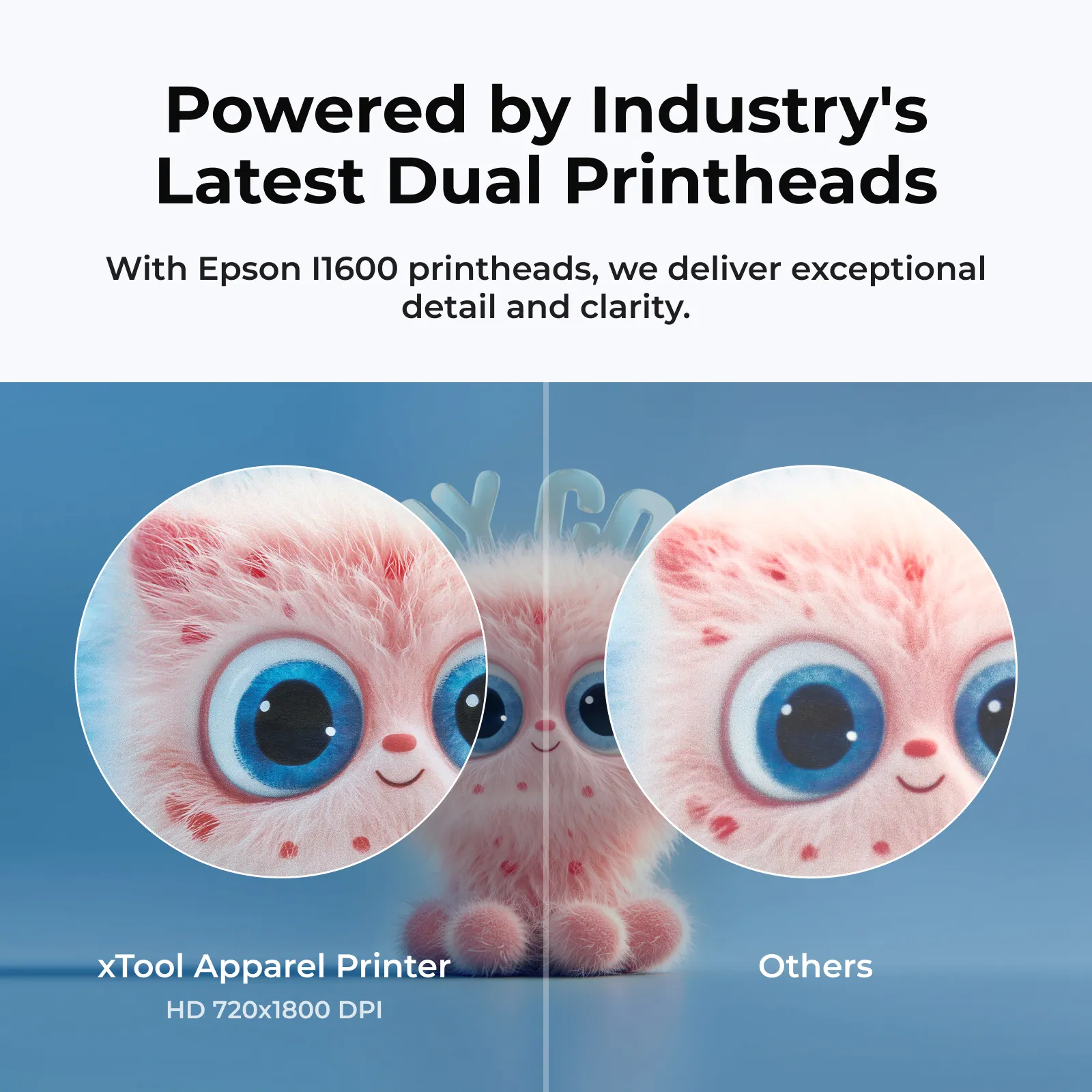 xTool Apparel Printer: One Click DTF Printer, Effortless Customization for Business - Image 8