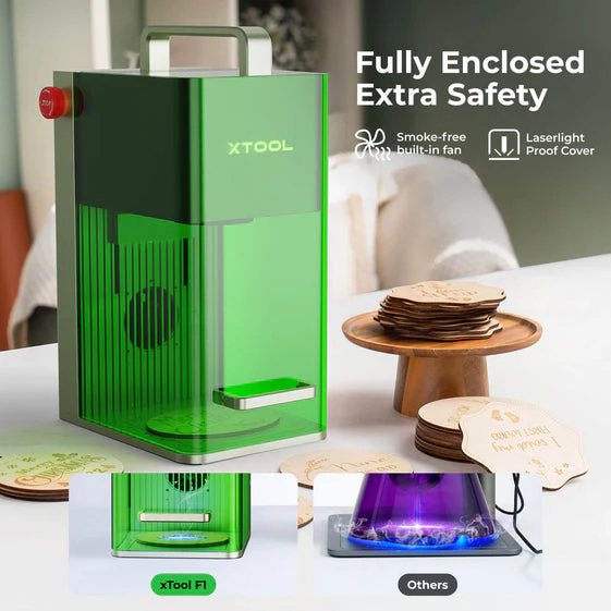 xTool F1 Portable and High Speed Laser Engraver - Image 8