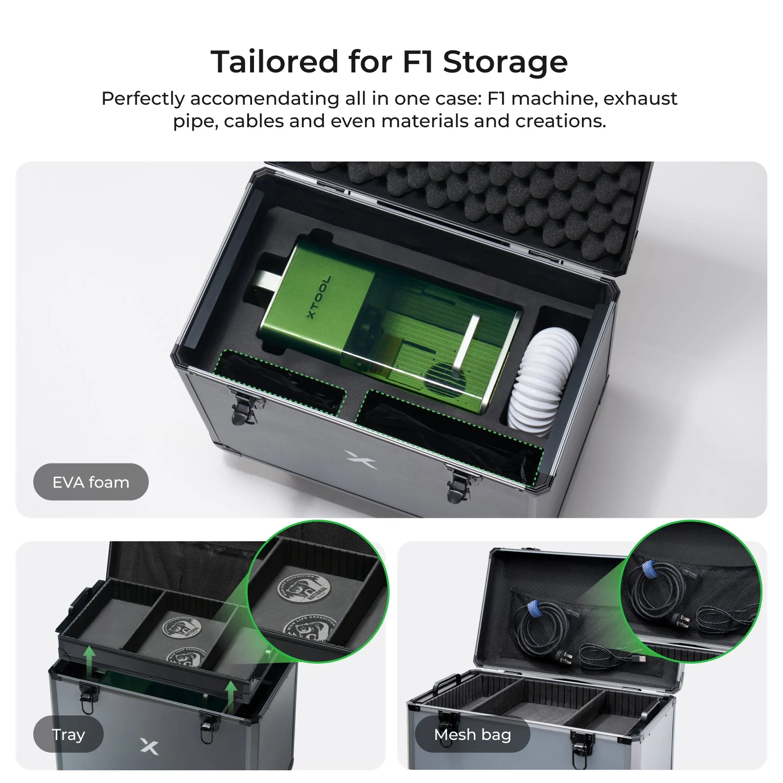 xTool F1 Rolling Hard Case - Image 3