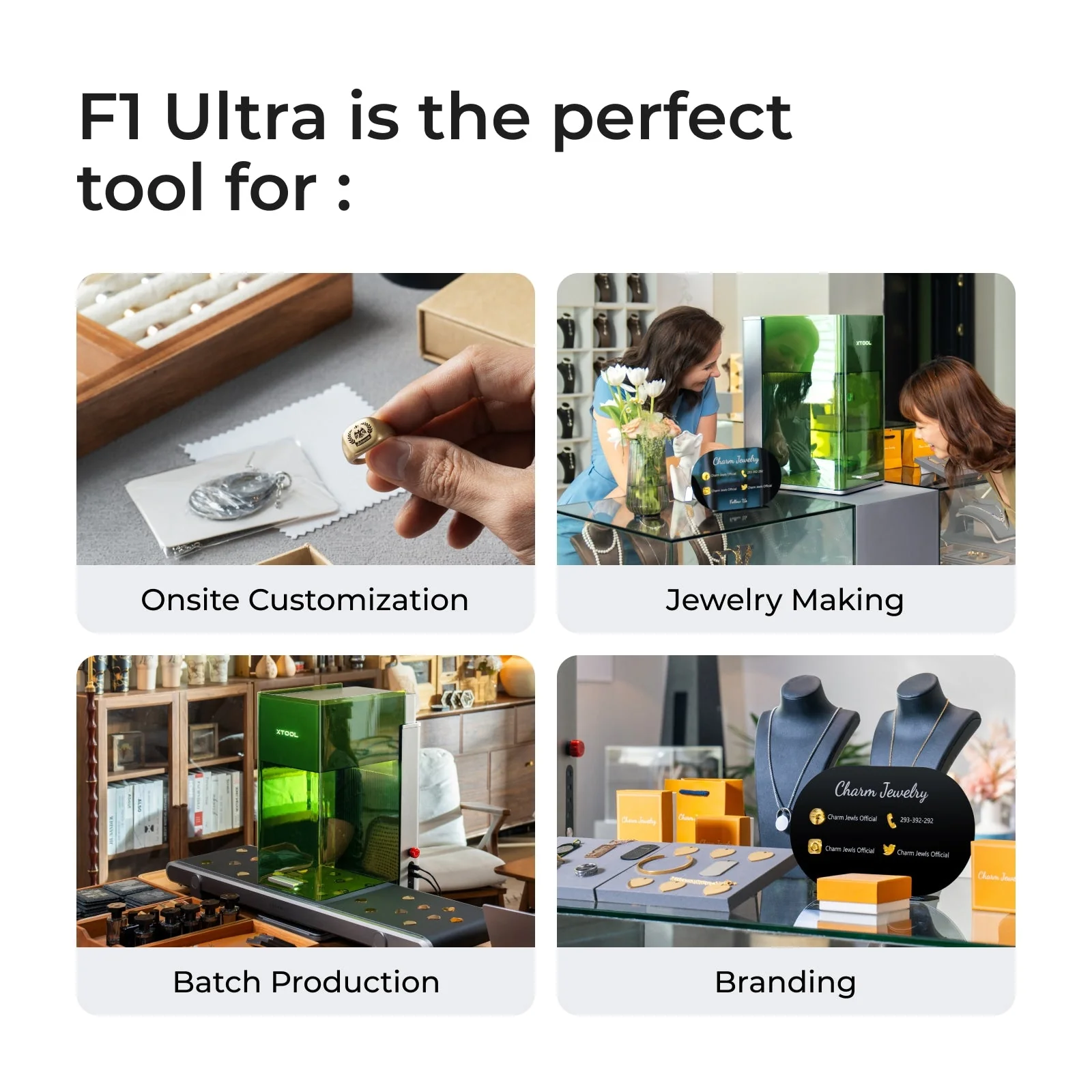 xTool F1 Ultra 20W Fiber & Diode Dual Laser Engraver - Image 11