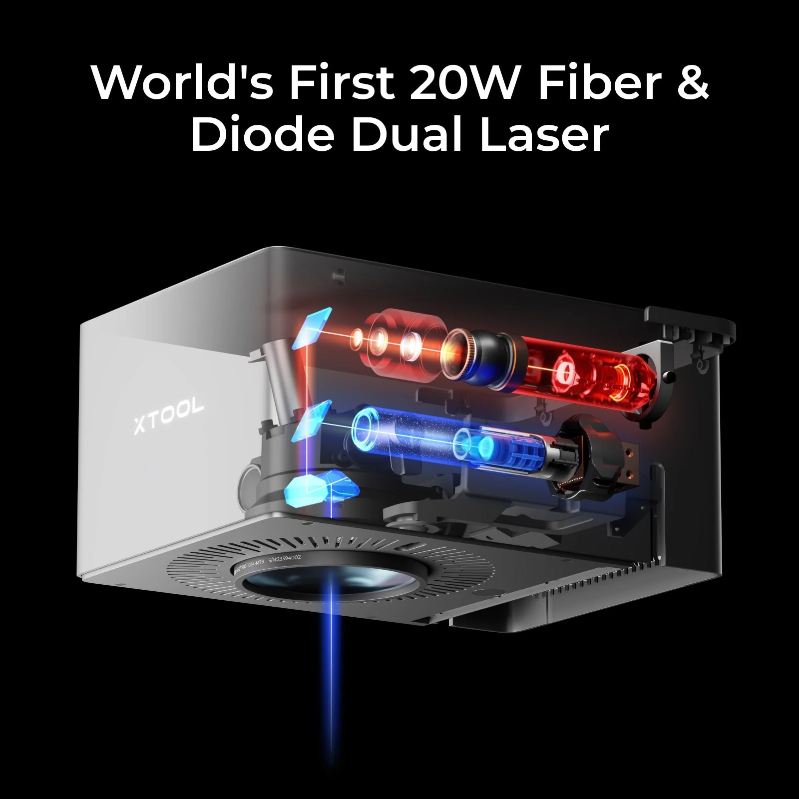 xTool F1 Ultra 20W Fiber & Diode Dual Laser Engraver - Image 5