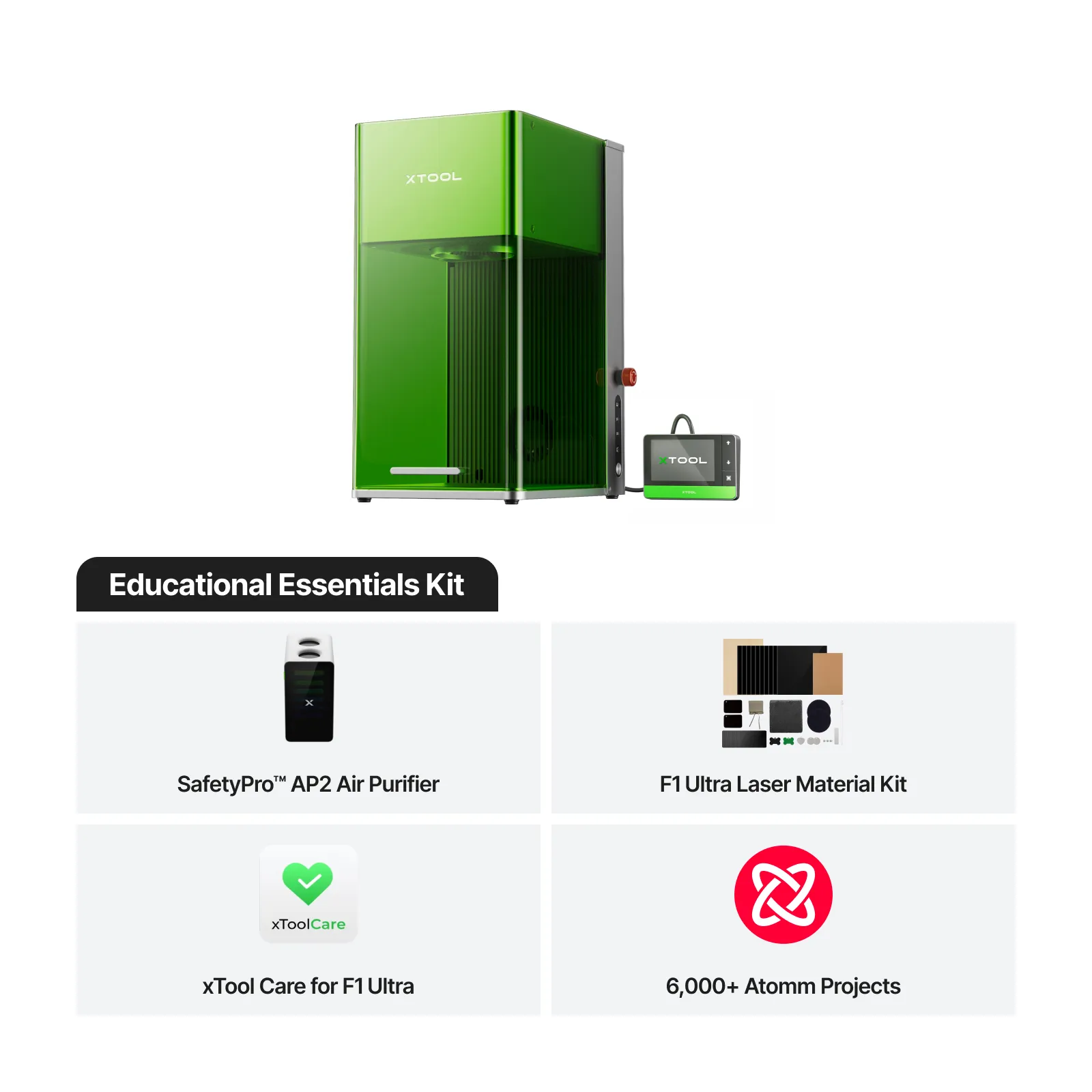 xTool F1 Ultra 20W Fiber & Diode Dual Laser Engraver for Education - Image 14