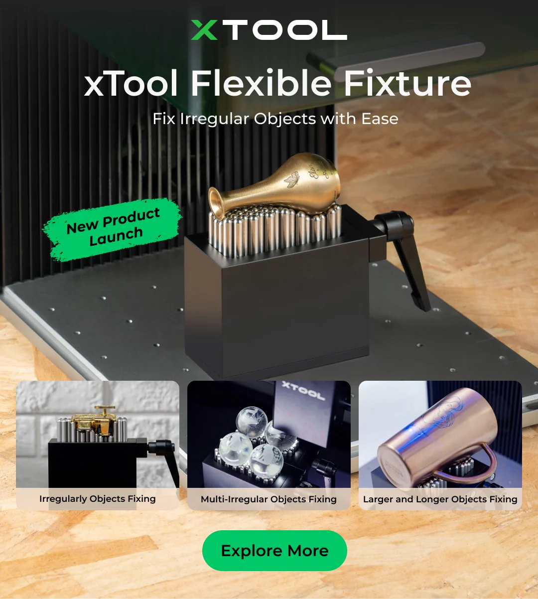 xTool Flexible Fixture - Image 3