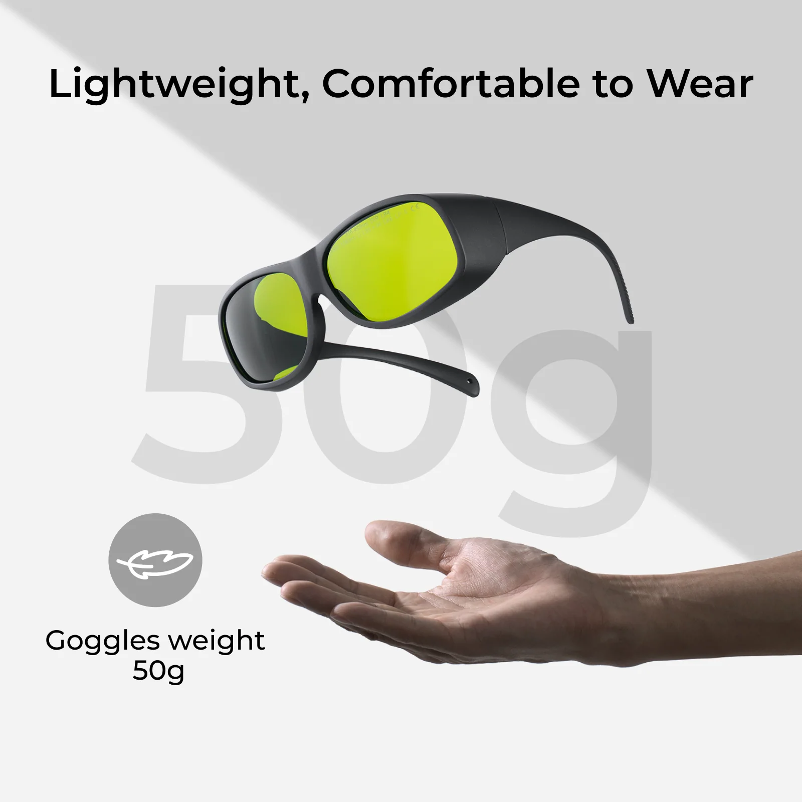 xTool Laser Safety Goggles for 316nm-450nm & 900nm-1080nm Lasers - Image 4
