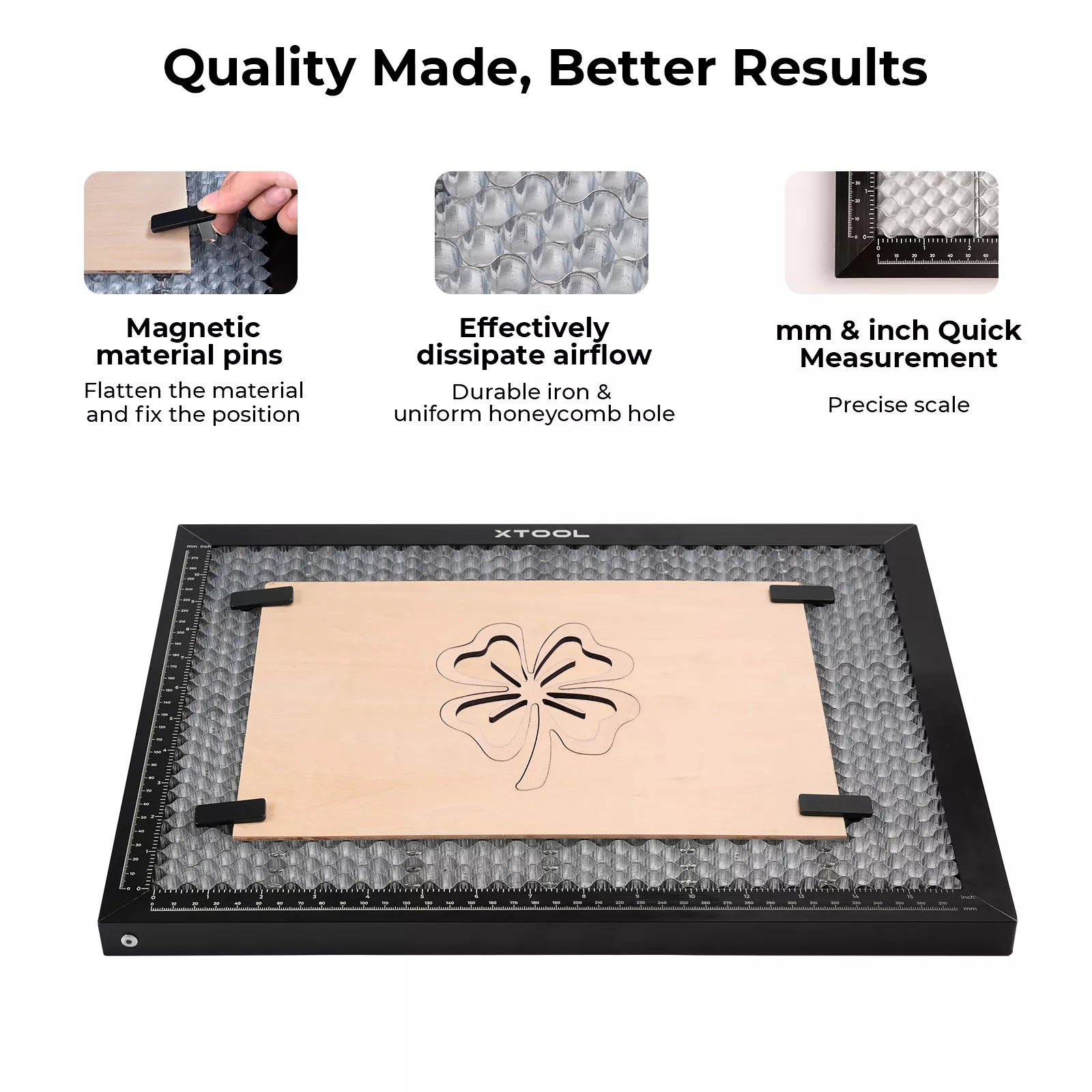 xTool M1 Riser Base with Honeycomb Panel - Image 4