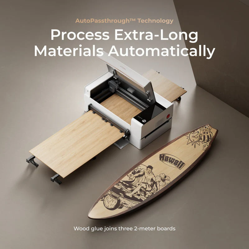 xTool P2S 55W Desktop CO2 Laser Cutter - Image 8