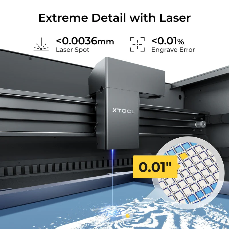 xTool P2S Screen Printing Kit: Solution with Laser for Education - Image 6