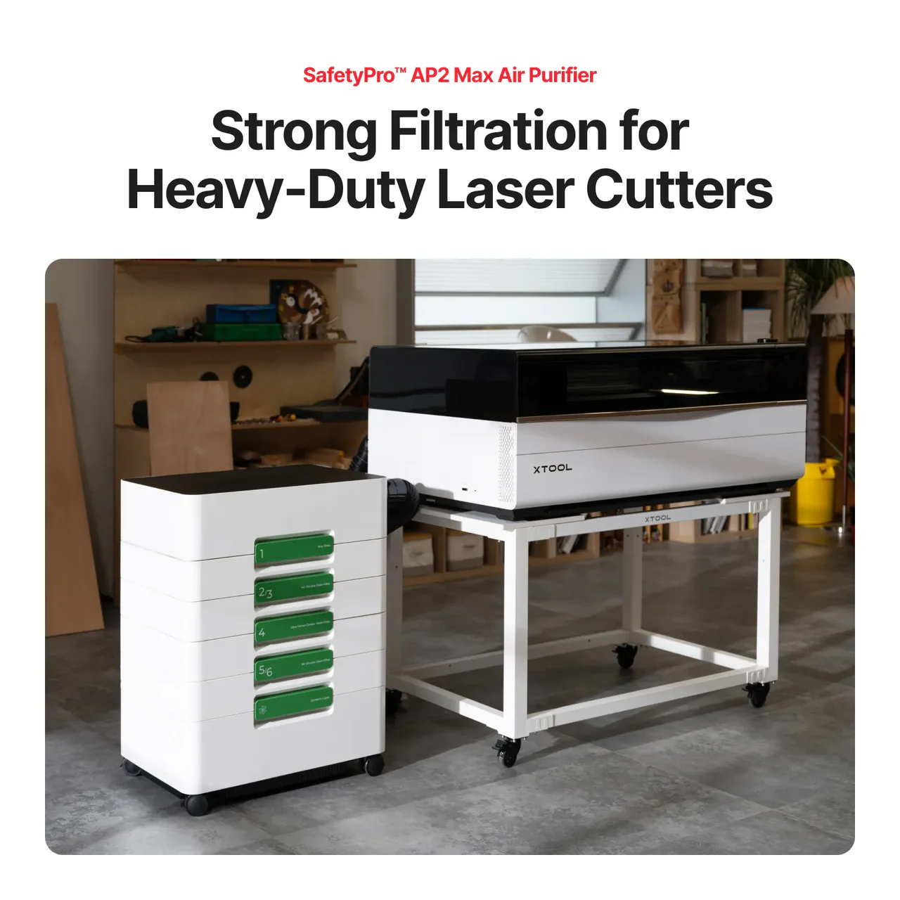 xTool P3 80W Flagship CO2 Laser Cutter with Intelligent Automation - Image 15
