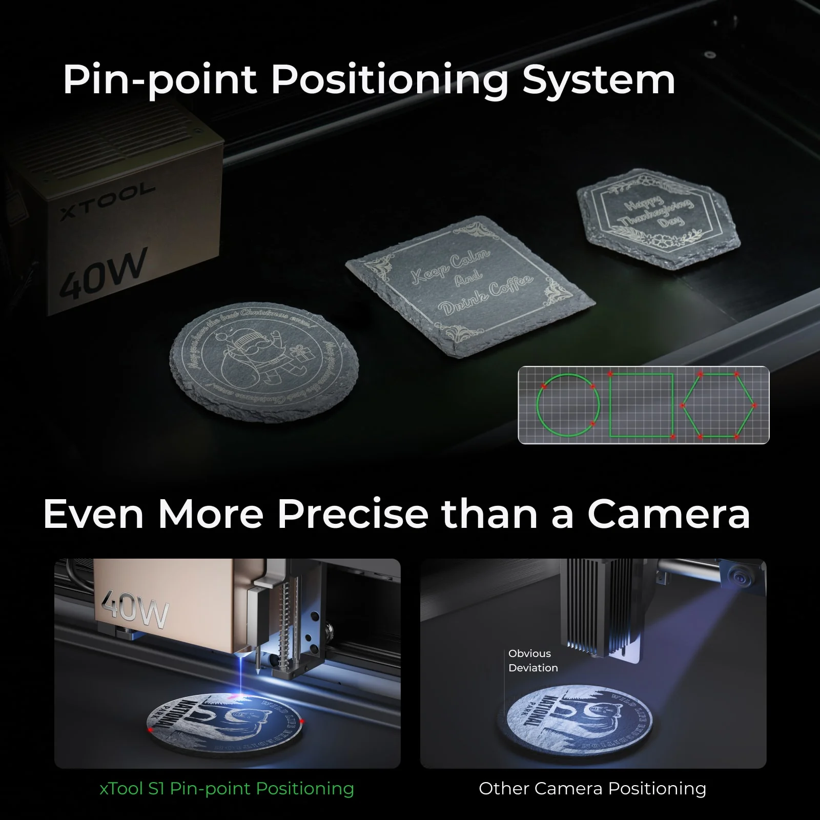 xTool S1 + 1064nm IR Laser Kit: Enclosed Diode Laser Engraver & Cutter - Image 5