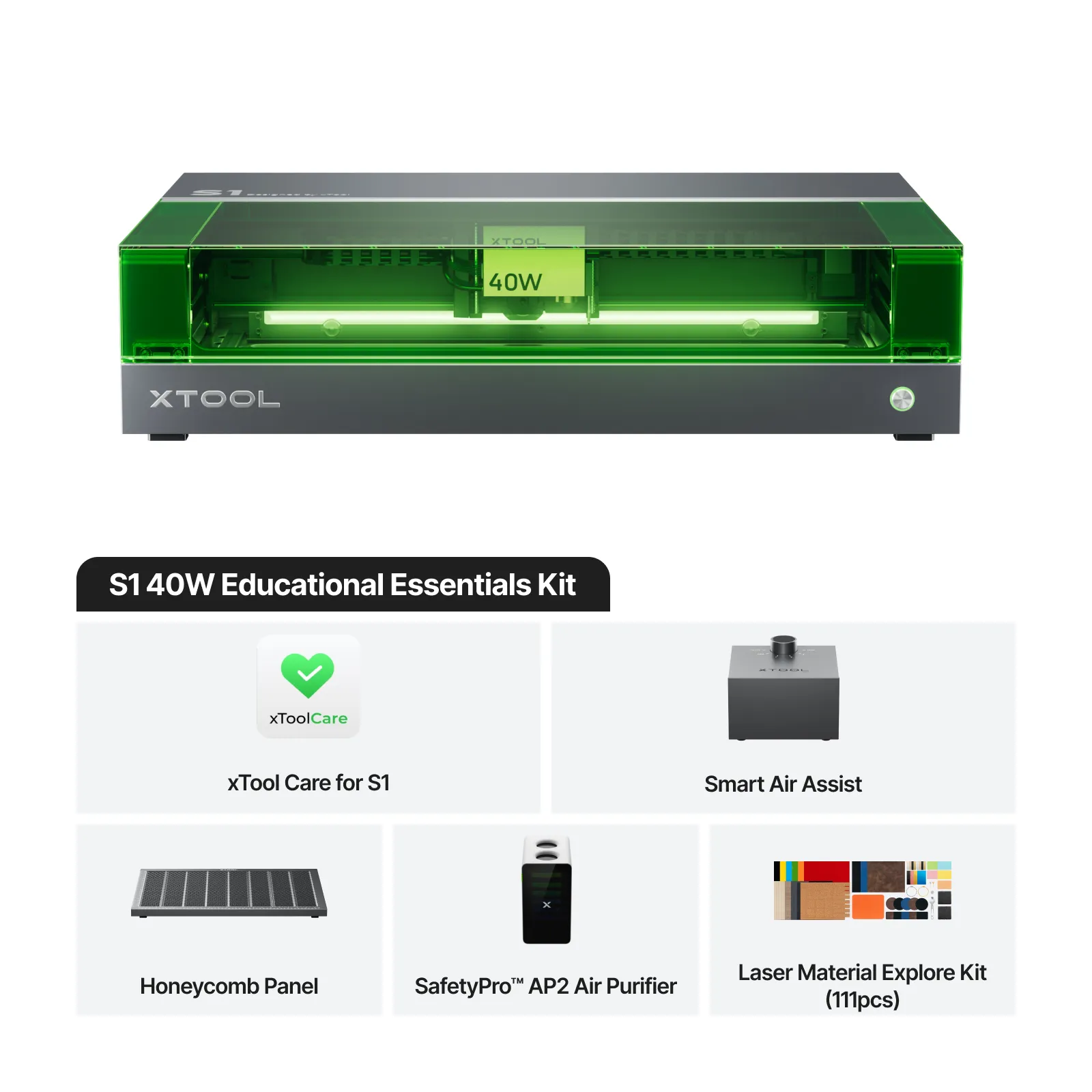 xTool S1 Enclosed Diode Laser Cutter for Education - Image 12