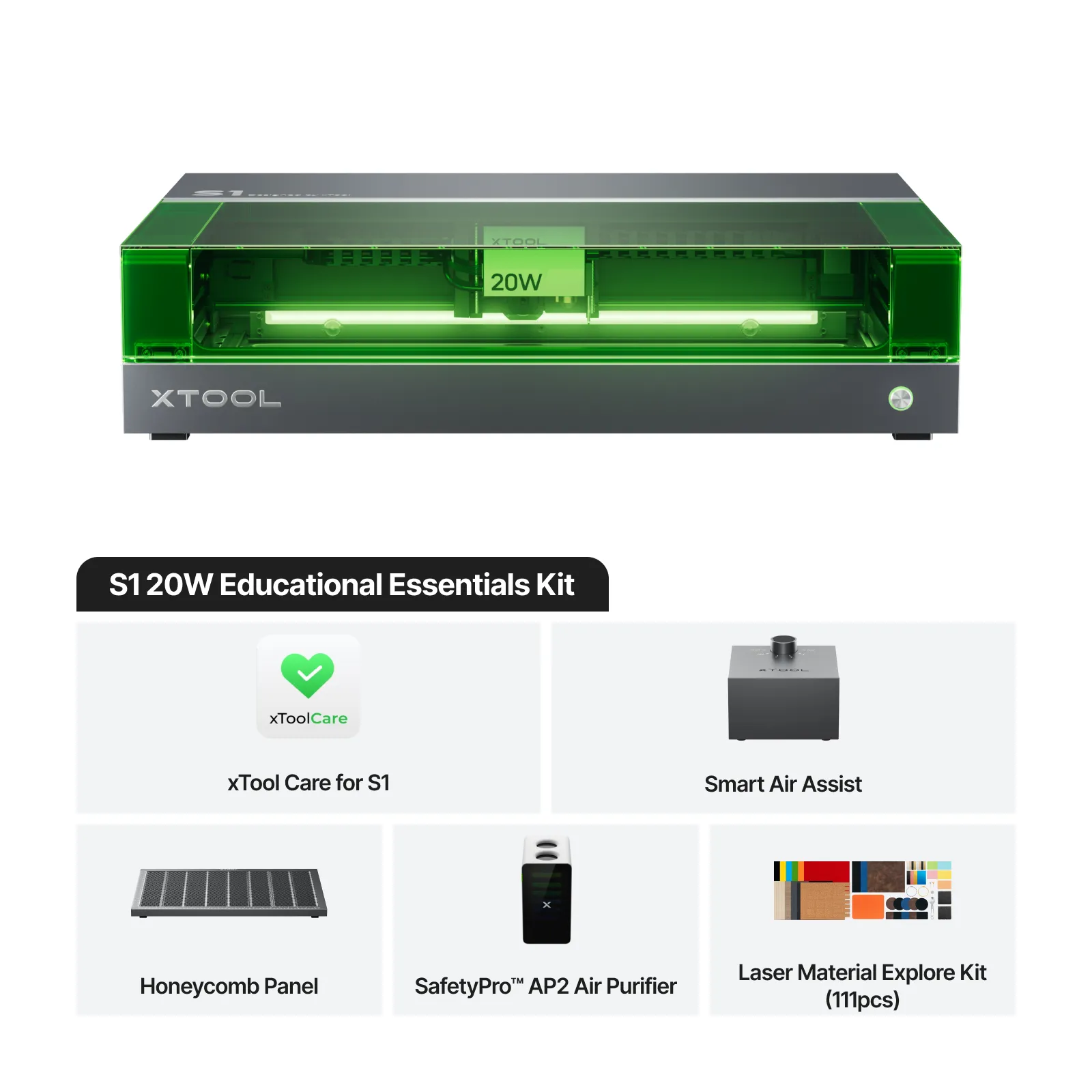 xTool S1 Enclosed Diode Laser Cutter for Education - Image 17