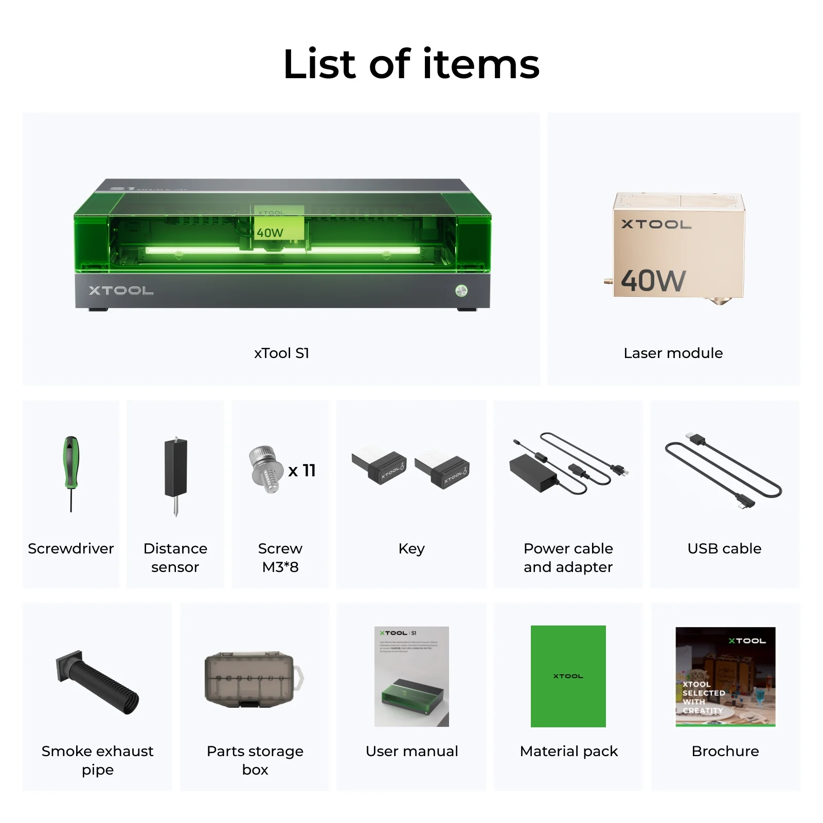 xTool S1 Enclosed Diode Laser Cutter - Image 10