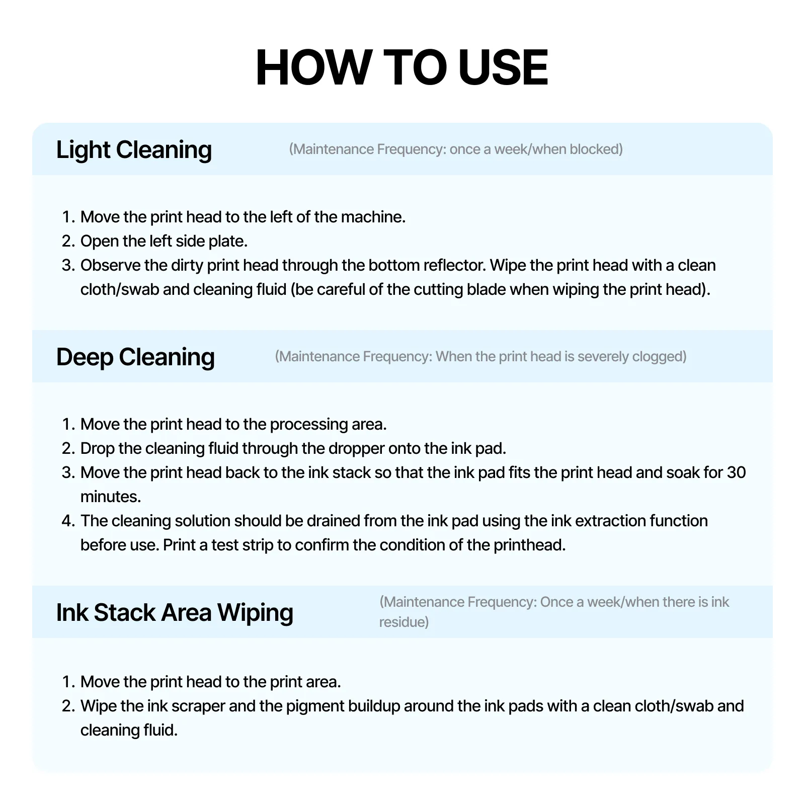 xTool Selected Apparel Printer Cleaning Fluid (100ml) - Image 3
