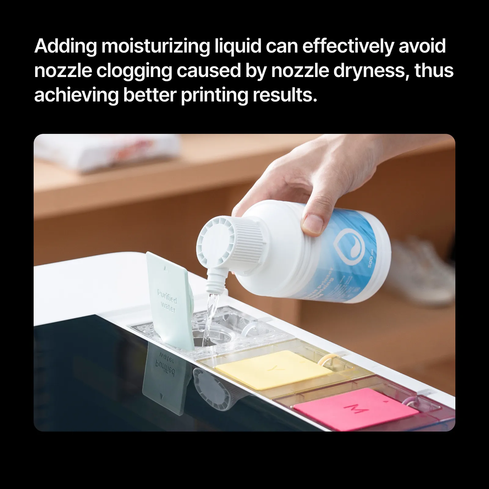 xTool Selected Apparel Printer Moisturizing Liquid (500ml) - Image 3