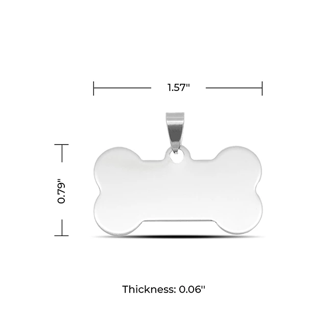 Stainless Steel Tag for Laser Engraving (10pcs) - Image 6